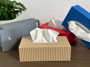 Boîte à mouchoirs en résine, très demandée, luxueuse, écologique, noire et blanche - Product Image 1