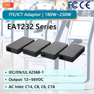 EDAC POWER EA1232XC 32~42V 180W 5.62A AC/<b>DC</b> Power <b>Adapter</b> with CoC Tier2 Efficiency for Laptops Electronic Devices & Desktops - Product Image 1