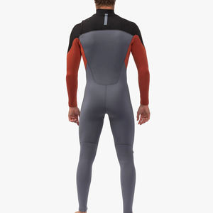 Traje de Neopreno de Cuerpo Entero para Adultos, 3mm, Impermeable, Transpirable, Manga Larga, Cremallera Trasera, Traje de Buceo de Una Pieza para Hombre - Product Image 5