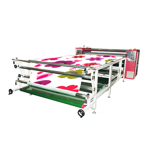 Calandre à sublimation 320cm presse à chaud à tambour automatique 1.7m 1.9m large rouleau rotatif d'impression chauffé à l'huile - Product Image 1