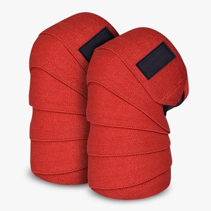 Genouillère de compression en néoprène avec fermeture réglable auto-agrippante pour l'entraînement de musculation - Product Image 5