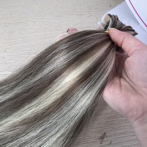 FLATITP 100% Extensions de cheveux vierges droites naturelles grand Stock couleur claire cheveux bruts vietnamiens de haute qualité - Product Image 5