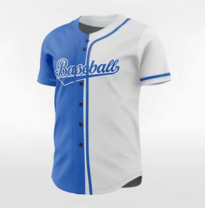 Camiseta de Béisbol Personalizada 100% Poliéster, Uniforme Deportivo de Color Sólido, Talla XL de Alta Calidad, Ropa de Hockey Estadounidense - Product Image 2