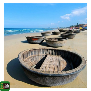 เรือไม้ไผ่ธรรมชาติสำหรับตกปลาในทะเลสาบ แม่น้ำ ใช้สำหรับพักผ่อนหย่อนใจ การท่องเที่ยวเชิงนิเวศ และตกแต่งรีสอร์ท จากเวียดนาม - Product Image 3