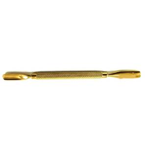 Herramienta de Metal de Doble Punta para Empujar Cutículas, Reutilizable, con Acabado Dorado - Product Image 6