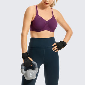 Sujetador Deportivo Sin Costuras de Alta Calidad para Mujer, Logotipo Personalizado en la Parte Delantera, Transpirable, Ecológico, de Secado Rápido, Servicio OEM, Tallas Grandes - Product Image 5