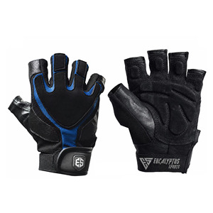 Gants d'entraînement unisexes personnalisés, respirants, demi-doigts, paume en cuir articulée, protection supplémentaire, poignet entièrement réglable - Product Image 5