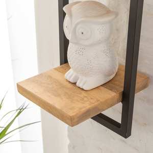 Étagère murale Vandana Optima Aston Tall en bois de manguier - Product Image 2