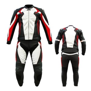 Combinaisons de moto en cuir coupe-vent pour le sport, grande taille, pour la course automobile, vente en gros à bas prix - Product Image 5