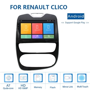 Lecteur DVD de voiture Android Jiawell GPS FM Musique Vidéo Carplay Wifi BT Écran IPS Autoradio pour <span class=keywords><strong>Renault</strong></span> <span class=keywords><strong>Clio</strong></span> 2012-2015 - Product Image 3