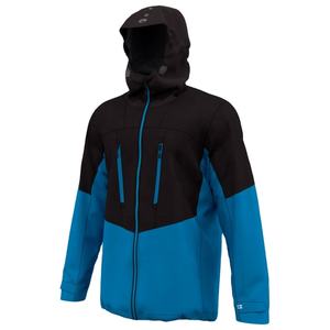 Sportar International's Hot Selling Men's <b>Soft</b> <b>Shell</b> <b>Jacket</b> Stand Windproof Zipper Colour Block Design <b>Hood</b> Front Pockets Spring - Product Image 1