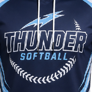 Tenue d'équipe de softball d'hiver, chemise à capuche à manches courtes, unie, écologique, logo personnalisé, nom de l'équipe, numéro, OEM ODM, qualité supérieure, 2 pièces - Product Image 6