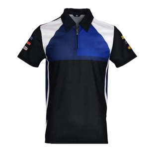 Polo d'équipe de course pour hommes, haute qualité, séchage rapide, manches courtes, combinaison de course automobile respirante, coupe-vent, grandes tailles pour l'été et la moto - Product Image 4