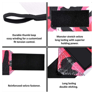 Bandes de Gymnastique en Néoprène Sur Mesure Réglables en Forme de 8, Respirantes, Imperméables, Protection Complète pour l'Haltérophilie et la Force - Product Image 6