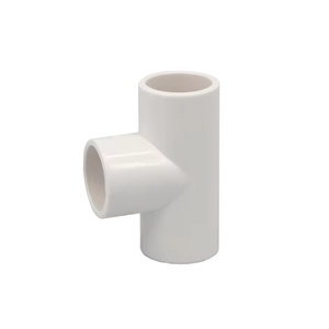 Raccord en T égal en PVC-U 110 mm, résistant aux produits chimiques haute pression, connecteur en T à emboîtement pour alimentation en eau, moulage par injection, OEM - Product Image 3
