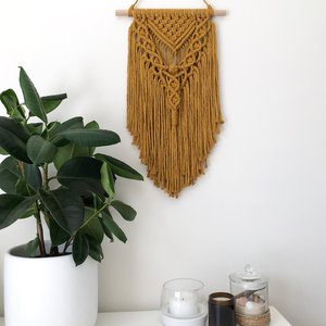 Home <b>Decoration</b> Boho Handmade 100% Cotton Tassel <b>Wall</b> <b>Hanging</b> Macrame, macrame <b>wall</b> <b>hanging</b> ,Hand Made <b>Wall</b> <b>Hanging</b> , - Product Image 5