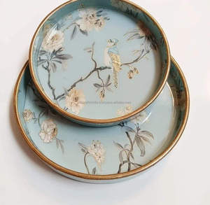 Plateau de service en bois de haute qualité bon marché décoratif écologique fait à la main pour table à manger maison salon approvisionnement en gros de luxe - Product Image 6