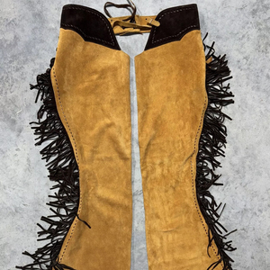 Cuissardes d'équitation en cuir de vache sur mesure de haute qualité, design western, longueur intégrale, vente en gros à des prix compétitifs - Product Image 1