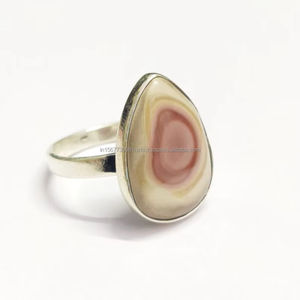 Anillo de Plata de Ley 925, anillo hecho a mano, anillos de jaspe imperial para su anillo de lujo - Product Image 1