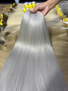 Extensiones de Cabello Pre-Adheridas a Granel, Teñidas, Naturales, Lisas, Rizadas Románticas, Onduladas Profundas, de un Solo Donante, Cabello Nasa, Fábrica Vietnamita - Product Image 3