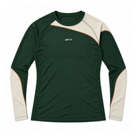 Chemise de sport à manches longues pour homme BFIT, manches longues, séchage rapide, spandex, polyester