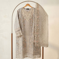 Nouvelle conception unique, LUXURY EMB ORGANZA FORMAL 3PEC, ensemble de vêtements de fête, plage, mariage, festival de l'Aïd, pour femmes, best-seller