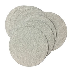 Disco de <span class=keywords><strong>lija</strong></span> redondo de 6 pulgadas y 150mm con gancho y bucle de óxido de aluminio <span class=keywords><strong>para</strong></span> pulir metales - Product Image 6