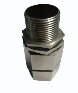Premium Brass Cable Gland And Accessories 16mm Threaded Electrical Fitting With Nickel Tin Chrome Plated Finish Industrial Use - Product Image 1