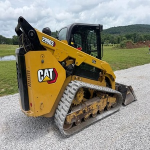 รถตักล้อยางรุ่นหนัก Cat 299D3 XE พร้อมเครื่องบดไม้ สำหรับงานเคลียร์พื้นที่และงานป่าไม้ อุปกรณ์สำหรับใช้งานในอุตสาหกรรม - Product Image 2
