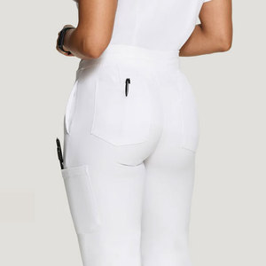 New Design Wholesale Hot Selling Breathable Oxford Fabric Elastic Waist Multi Pockets Comfortable Nursing Wear Set Women's <b>Scrub</b> - Product Image 6