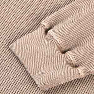 Women Long Plain Cotton Sweatshirts Unisex <b>Drop</b> Shoulder Fleece Sweat Shirt Women Custom Sweatshirt Crewneck Sweatshirt - Product Image 3