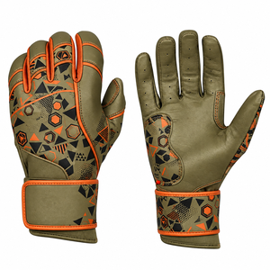 Elson Sports fabrique des gants de frappe de baseball en cuir véritable de haute qualité, prix de gros, couleur personnalisée. - Product Image 6
