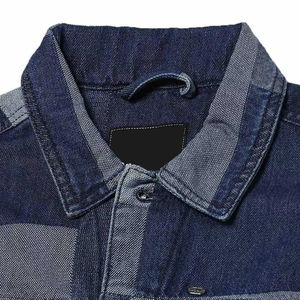 Veste en jean légère pour homme, taille régulière, style western tendance, denim vintage pour homme, hiver et automne - Product Image 6