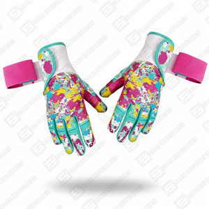 Guantes de Bateo de Béisbol y Sóftbol Personalizados, de Cuero Vacuno Genuino, Transpirables, con Correa de Muñeca Ajustable, Gran Venta - Product Image 3