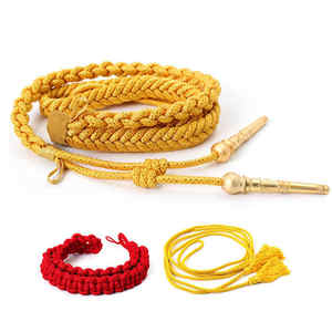 Aiguillette de Estilo Clásico de Alta Calidad, Accesorios Premium para Uniformes |   Cordones Ceremoniales para Hombros - Product Image 1