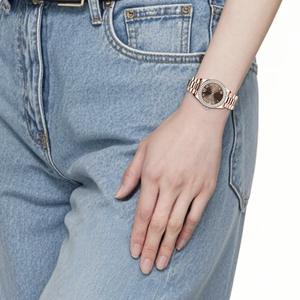 Reloj Deportivo Automático de Alta Calidad de la Fábrica VA Sk, Diseño de Calendario de 36 mm, Correa de Cuero Opcional, Reloj Mecánico para Hombre con Diamantes - Product Image 1