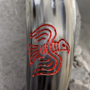 Wholesale Custom Made Beautifully Crafted Stoneware <b>Drinking</b> Horns Life of Tree Pattern Engraved for Mead Suppliers - Product Image 3