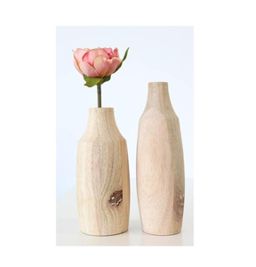 Jarrón de Madera Natural de Alta Calidad, Tendencia Actual, Altamente Pulido, Ligero, con Logotipo Personalizado, MULTI CRAFT, Día de la Madre - Product Image 6