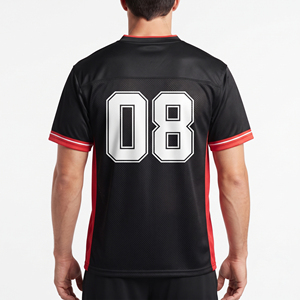 Men's Lacrosse Training Jersey Lightweight Men V-Neck Lacrosse Jersey Premium Custom Mesh Lacrosse Jersey - Product Image 2