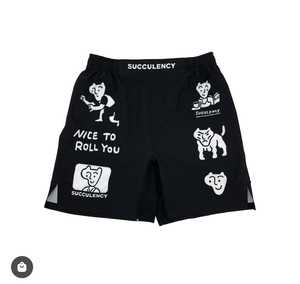 Shorts MMA personnalisés avec logo brodé, shorts de combat, vêtements de sport pour entraînement de grappling, fabriqués au Pakistan - Product Image 3