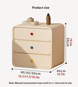 Mesa de Noche Moderna Rústica de Madera, Mesa Auxiliar para Dormitorio, Muebles para el Hogar, Venta al por Mayor, Diseño Personalizado OEM - Product Image 3