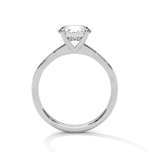 Anillo Solitario de Diamante Moissanita en Oro de 14K para Mujer, Elegante Anillo de Compromiso para Uso Diario - Product Image 3