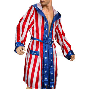 Best Selling New Design Custom Design <b>Boxing</b> <b>Robes</b> OEM Service Low Price High Quality Polyester Eco-Friendly <b>Boxing</b> Training - Product Image 3