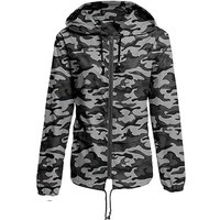 Veste matelassée légère à capuche en polyester/coton, imperméable, fine, décontractée, pour l'extérieur, fermeture éclair, unisexe, printemps