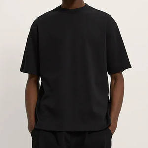 T-shirt Homme Oversize Uni à Épaules Tombantes, Personnalisable, Lourd, Décontracté, Manches Courtes – Meilleure Vente Été - Product Image 4