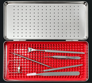 Kit d'instruments chirurgicaux ophtalmiques Surtechs ENT : Ensemble de forceps pour l'élimination des corps étrangers - Product Image 1