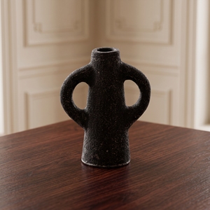 Jarrón de Cerámica Hecho a Mano de Terracota Estilo Rústico Nórdico, Decoración Estética para el Hogar, Accesorios de Decoración para Mesa - Product Image 3