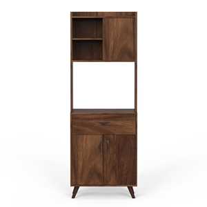 Mueble de Cocina Modular de Madera Sintética Serrenh, Unidad de Almacenamiento Montada en el Suelo para Microondas, Utensilios, Frascos y Especias - Product Image 2