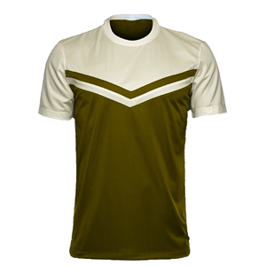 Ensemble de maillot de football vert et jaune pour hommes, manches courtes, uniforme athlétique respirant, col rond, taille élastique, toutes saisons - Product Image 2