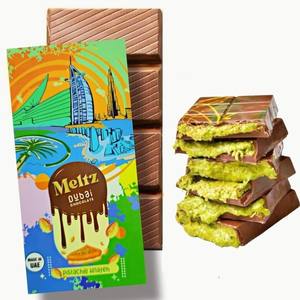 Chocolate de Dubái en oferta, 100 gramos, crema de pistacho Kadaif 20% - MEJOR PRECIO, en stock, entrega rápida garantizada con grandes descuentos - Product Image 6
